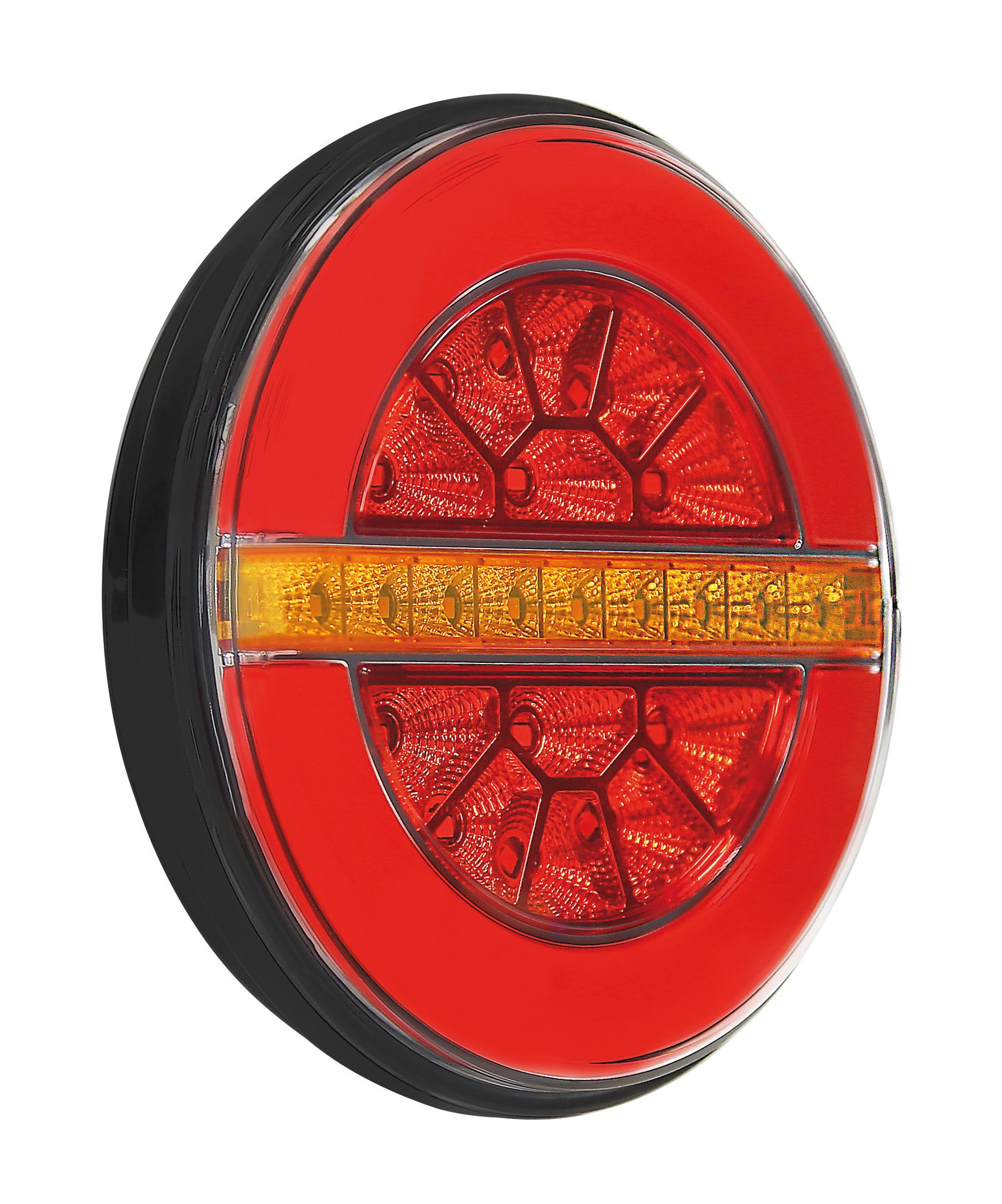 Dynamic O-Led, Fanale posteriore, 3 funzioni, 12/24V - Sinistro