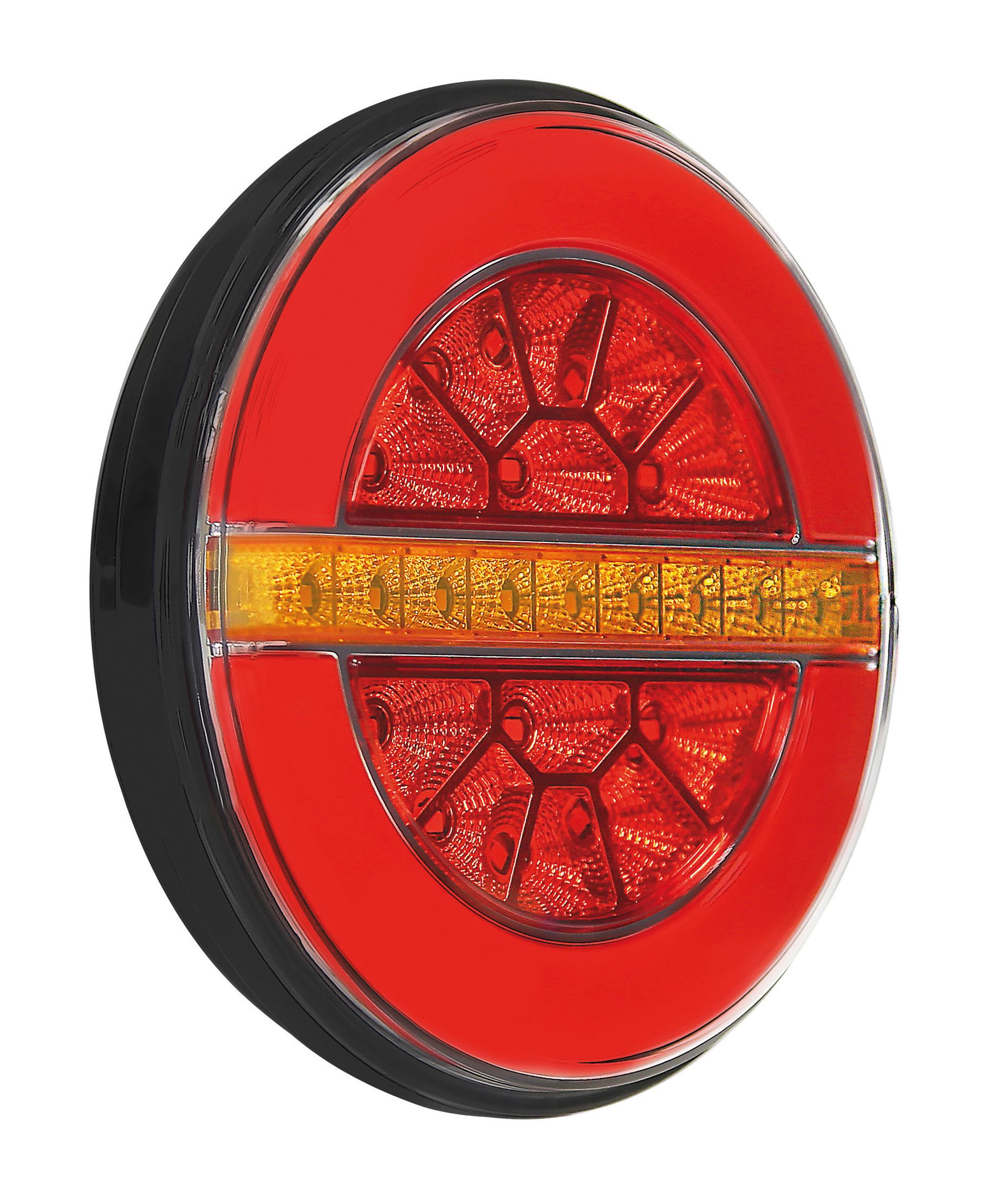 Dynamic O-Led, Fanale retronebbia, 3 funzioni, 12/24V - Sinistro