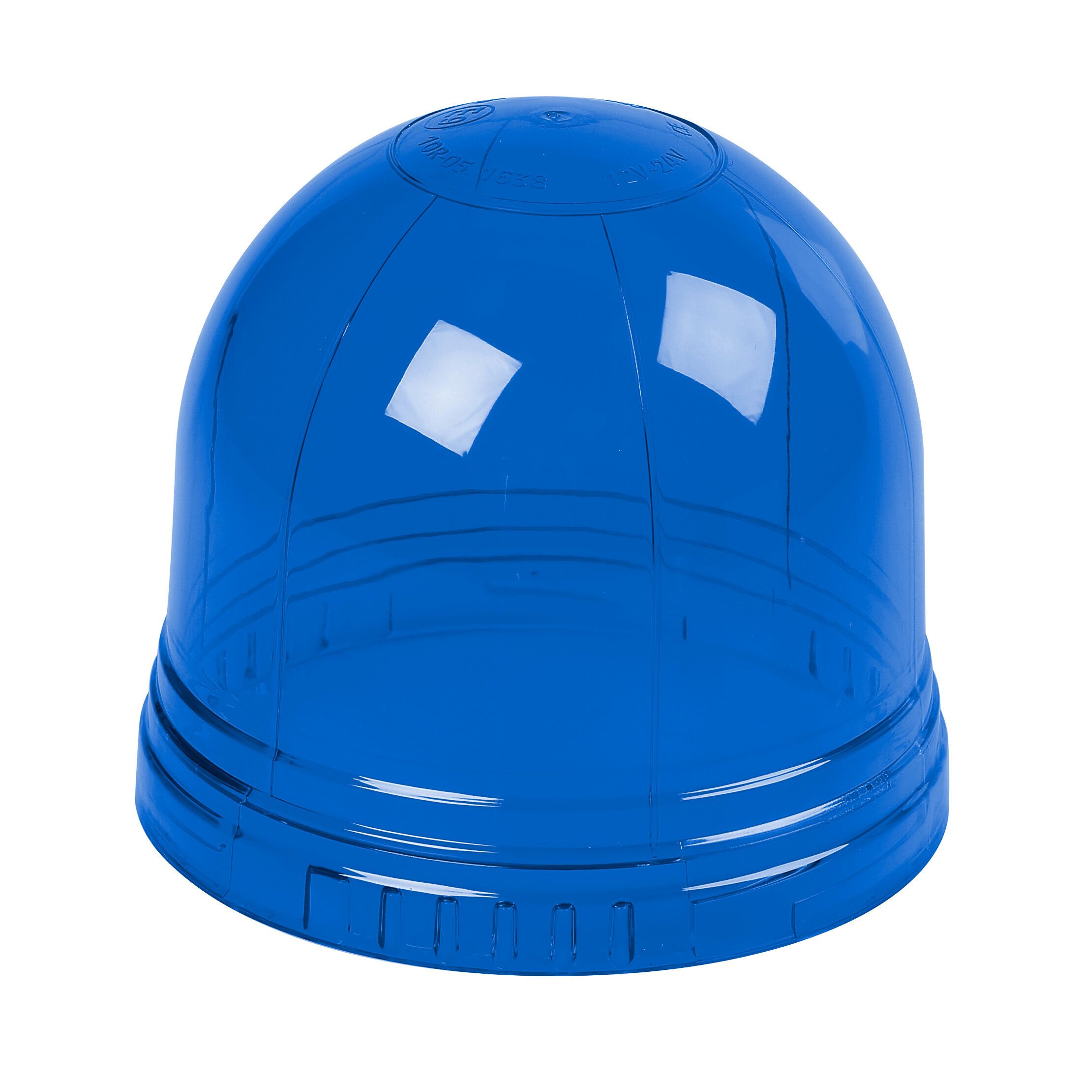 Calotta ricambio per luce di segnalazione art. 72997 / 72998 / 73007 - Ø 132 mm - Blu