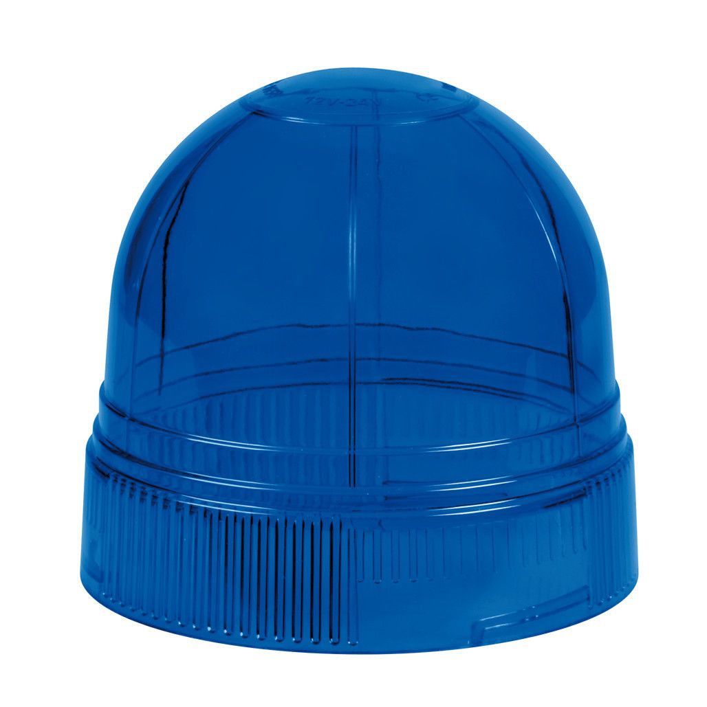 Calotta ricambio per luce di segnalazione art. 72997 / 72998 / 73007 - Ø 127 mm - Blu