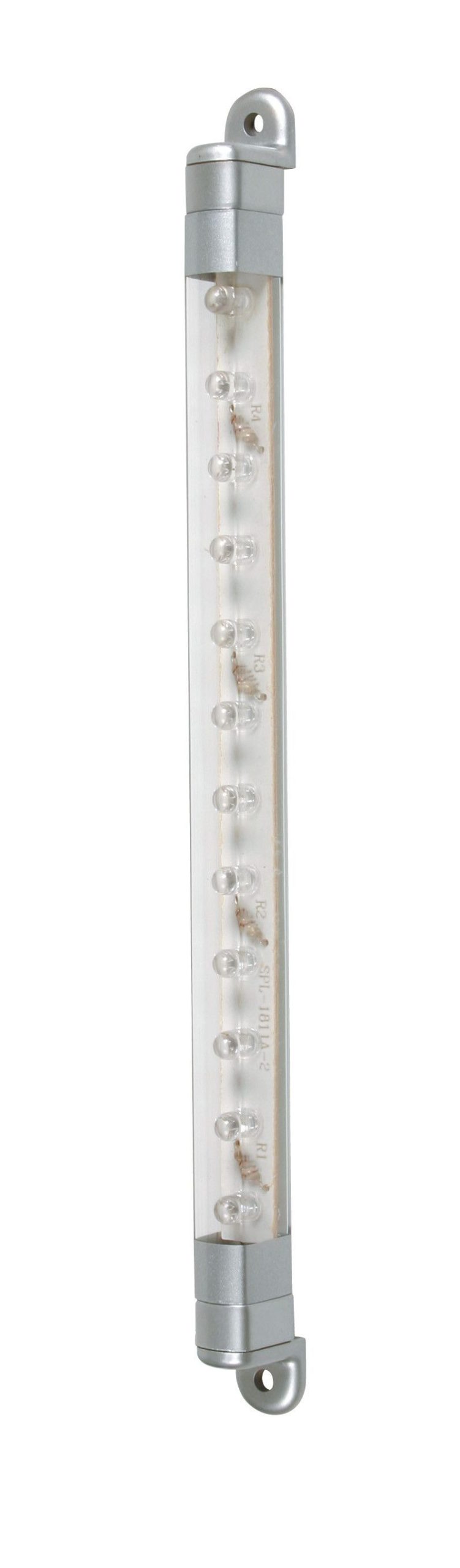Slim Led-Bar 12 Led, 12V - 22 cm - Verde