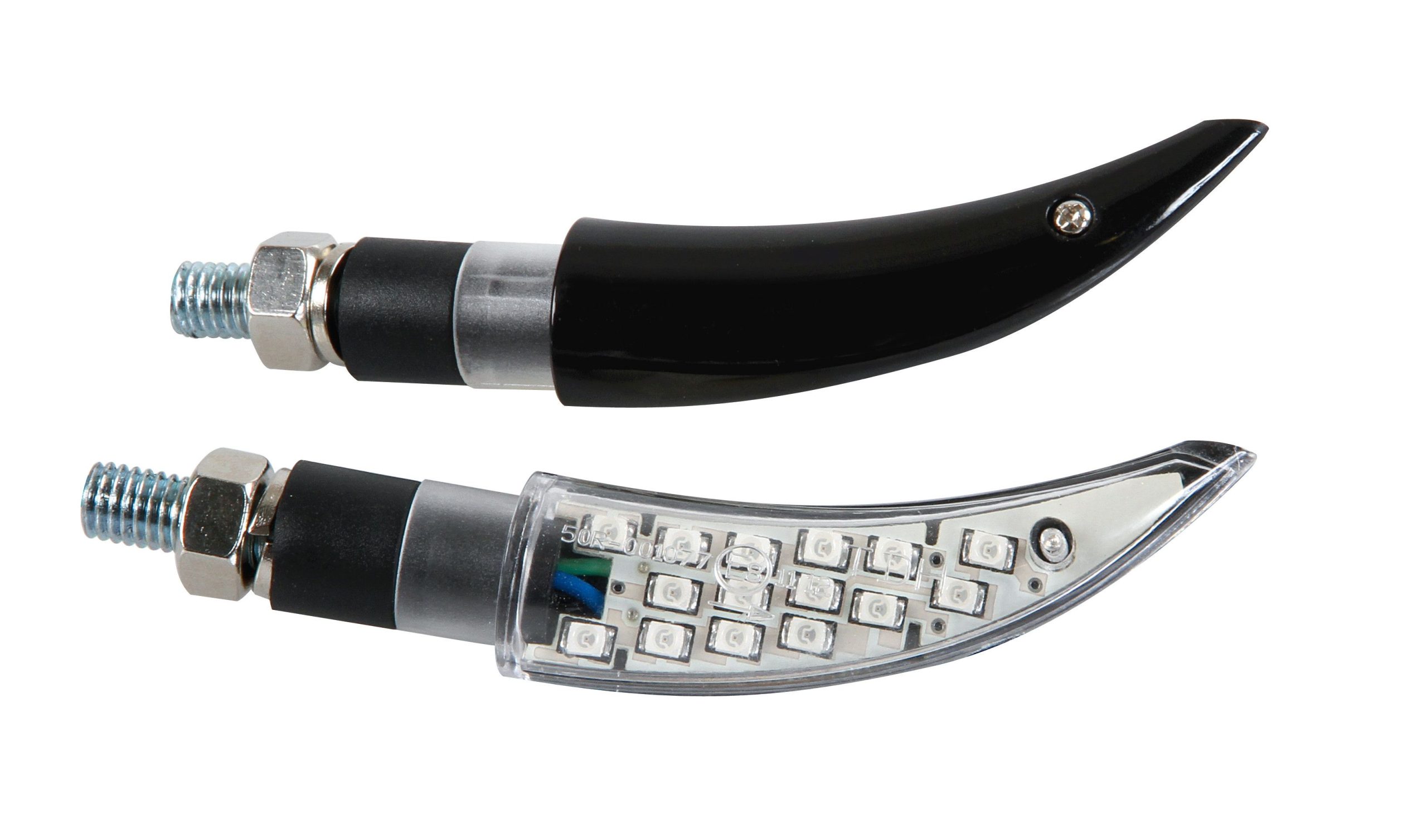 Katana, indicatori direzione a Led - 12V LED - Nero