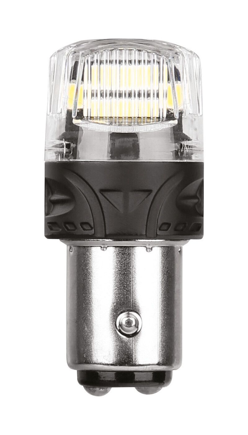 24V Pro-User Series - (P21/5W) - BAY15d - 2 pz - Scatola - Bianco - Doppia polarità - Resistenza incorporata