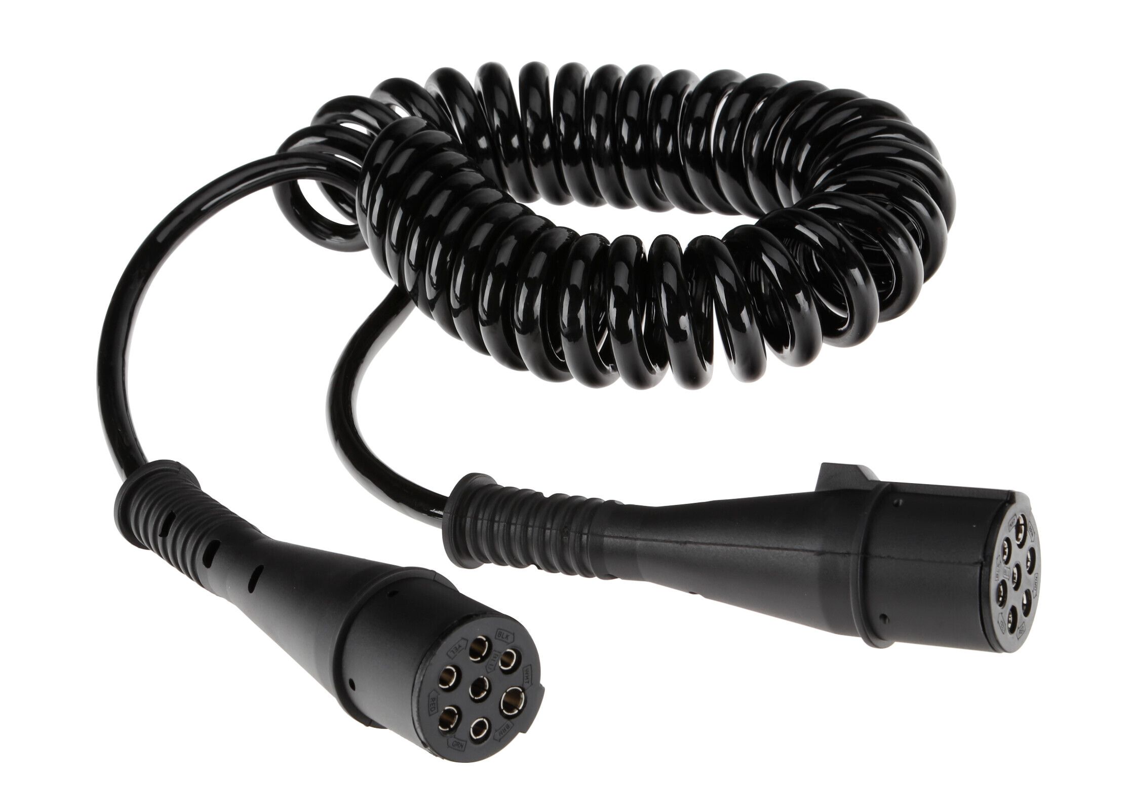 Cavo a spirale ISO 1185 24N, 7 poli