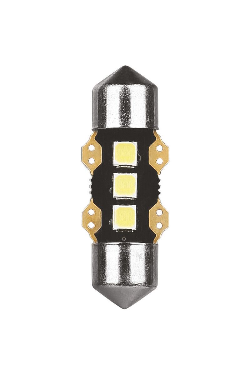 12V Ultra-Lumen Series - 11,3x31 mm - SV8,5-8 - 1 pz - Scatola - Bianco - Doppia polarità