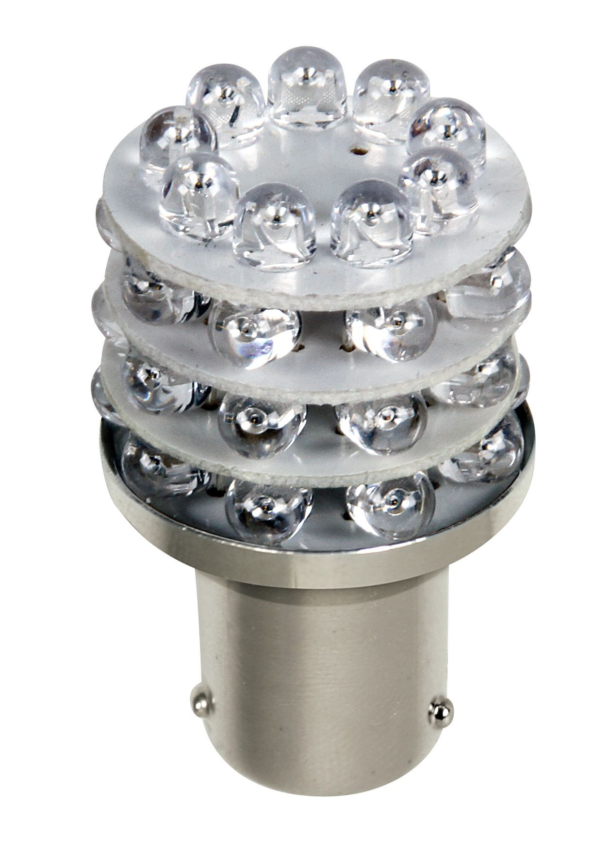12V Lampada Multi-Led 36 Led - (P21W) - BA15s - 1 pz - D/Blister - Rosso