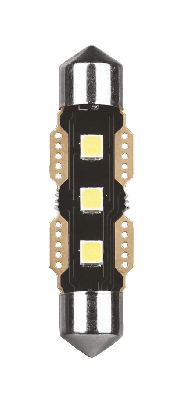 12V Ultra-Lumen Series - 11,3x41 mm - SV8,5-8 - 1 pz - Scatola - Bianco - Doppia polarità