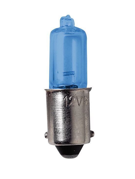 12V Lampada alogena micro Blu-Xe - (H6W) - 6W - BAX9s - 2 pz - Scatola