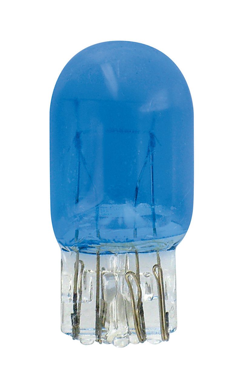 12V Lampada con zoccolo vetro Blu-Xe 2 filamenti - (W21/5W) - 21/5W - W3x16q - 2 pz - Scatola