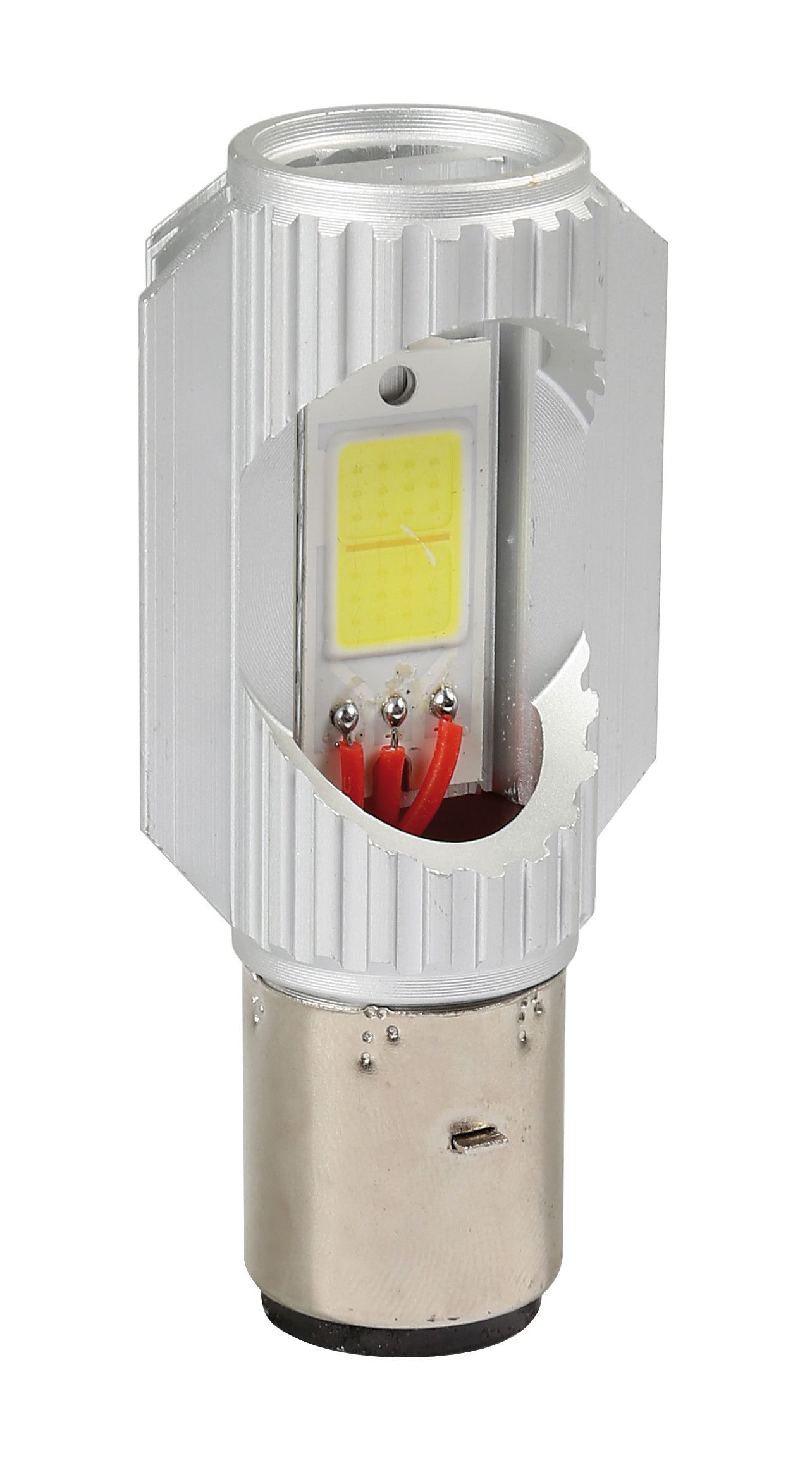 9/32V Mega-Led 2 - 2 SMD x 12 chip - (S2) - BA20d - 1 pz - Scatola - Bianco - Doppia polarità - Resistenza incorporata