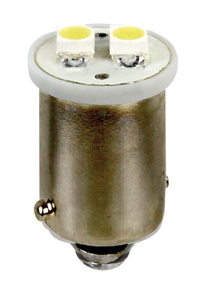 12V Hyper-Led 6 - 2 SMD x 3 chips - BA9s - 2 pz - Scatola - Bianco