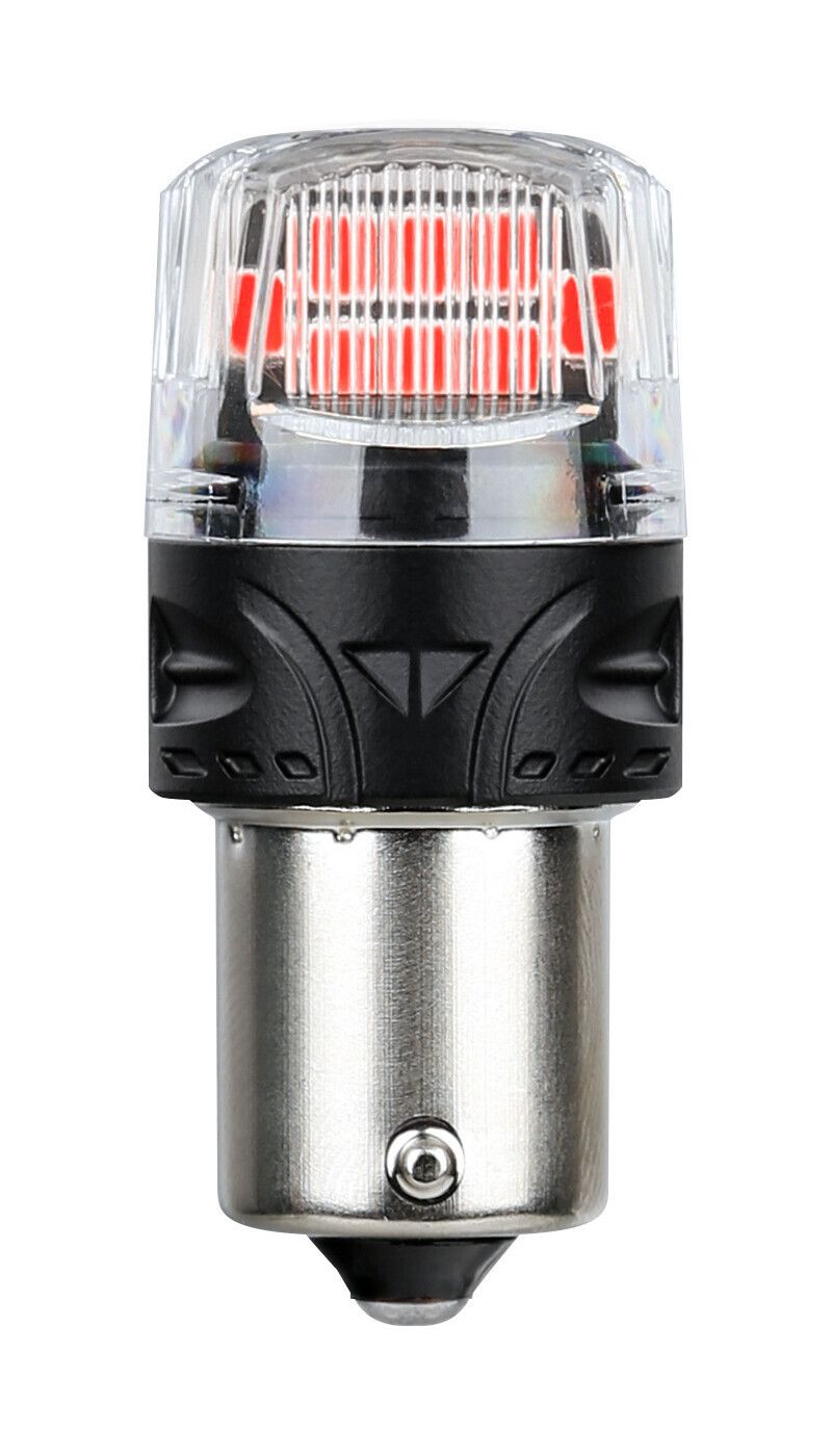 12V Ultra-Lumen Series - (PR21W) - BAW15s - 2 pz - Scatola - Rosso - Doppia polarità - Resistenza incorporata