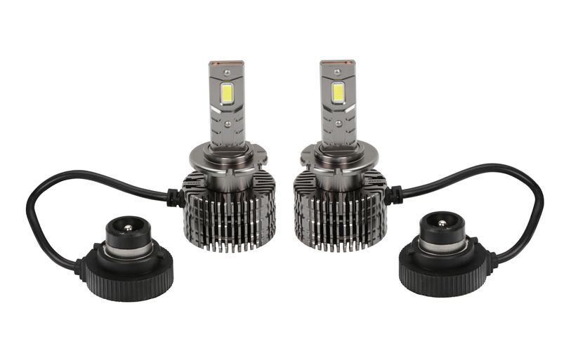 12-24V Lampade a Led per conversione fari Xenon - (D2S-D2R) - 35W - 2 pz - Scatola