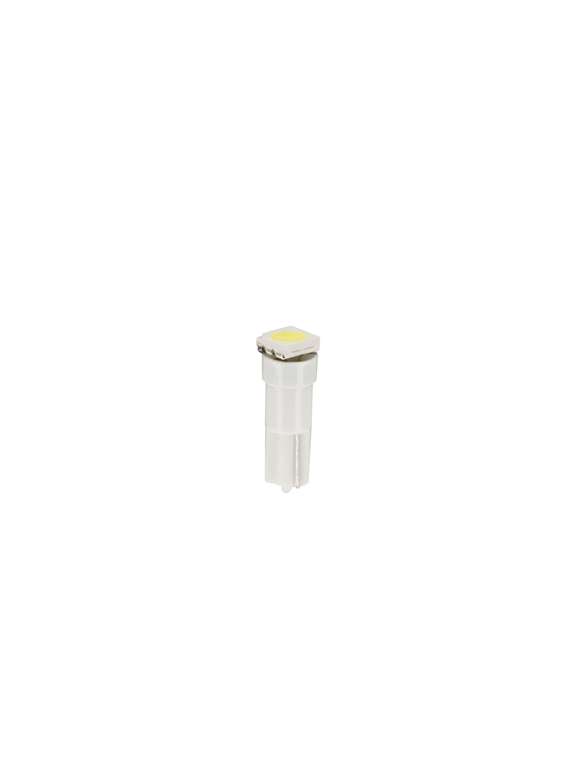 24/28V Hyper-Led 3 - 1 SMD x 3 chips - (T5) - W2x4,6d - 20 pz - Scatola - Bianco