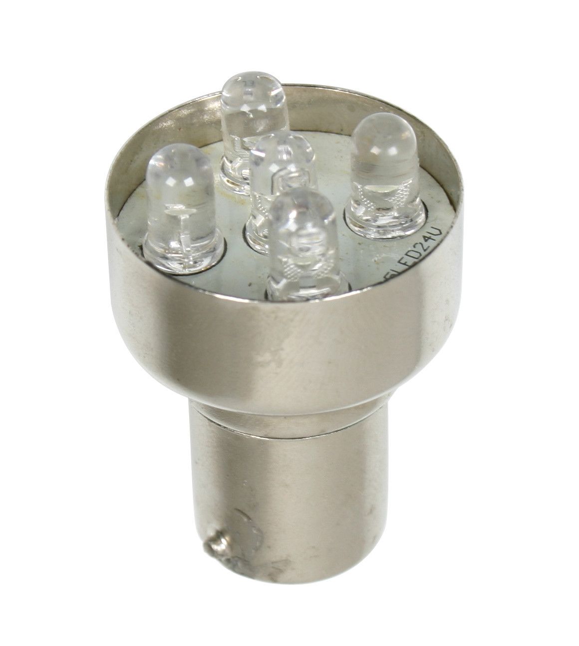 24V Lampada Multi-Led 5 Led - (R10W) - BA15s - 1 pz - Scatola - Bianco