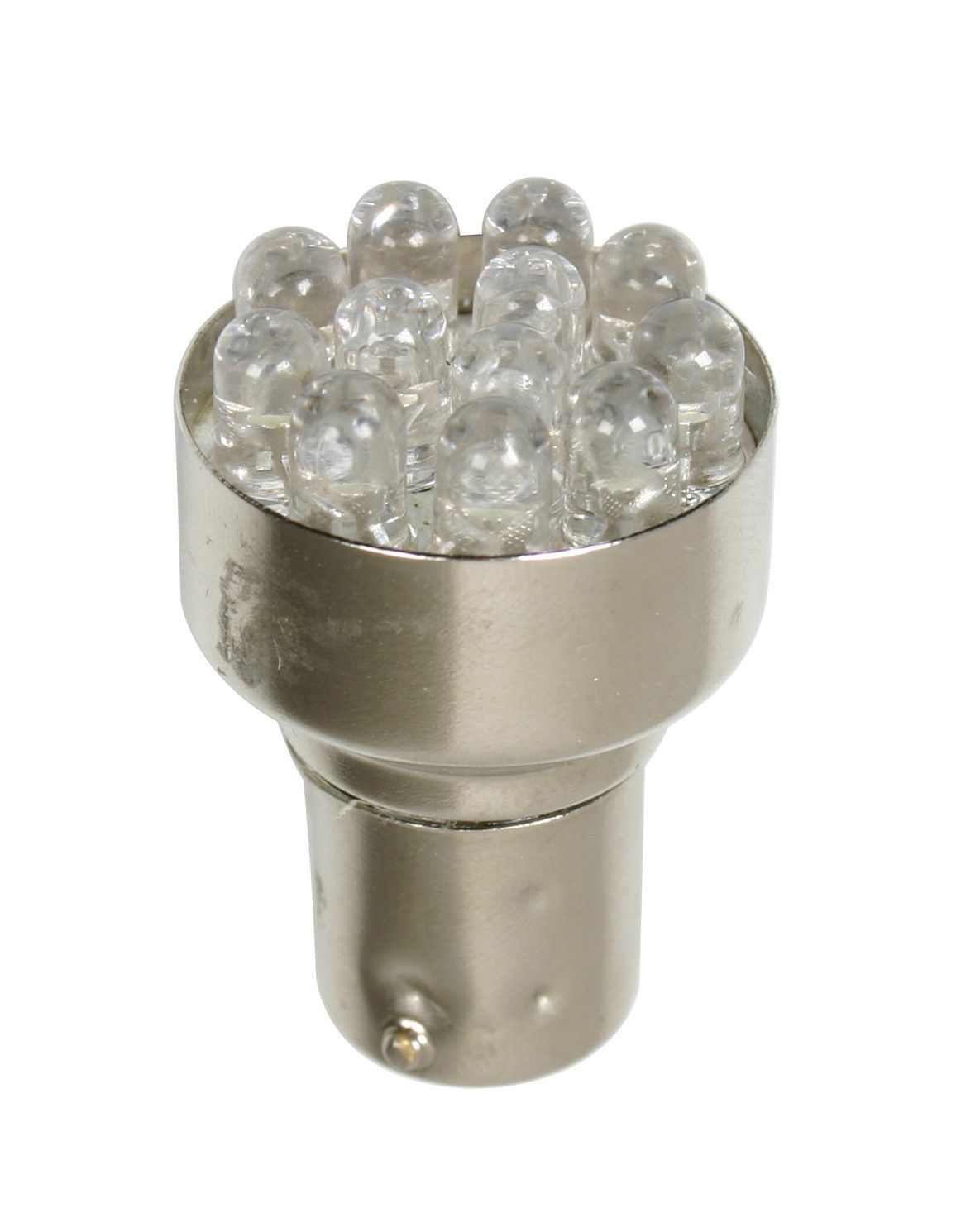 24V Lampada Multi-Led 12 Led - (P21/5W) - BAY15d - 1 pz - Scatola - Bianco