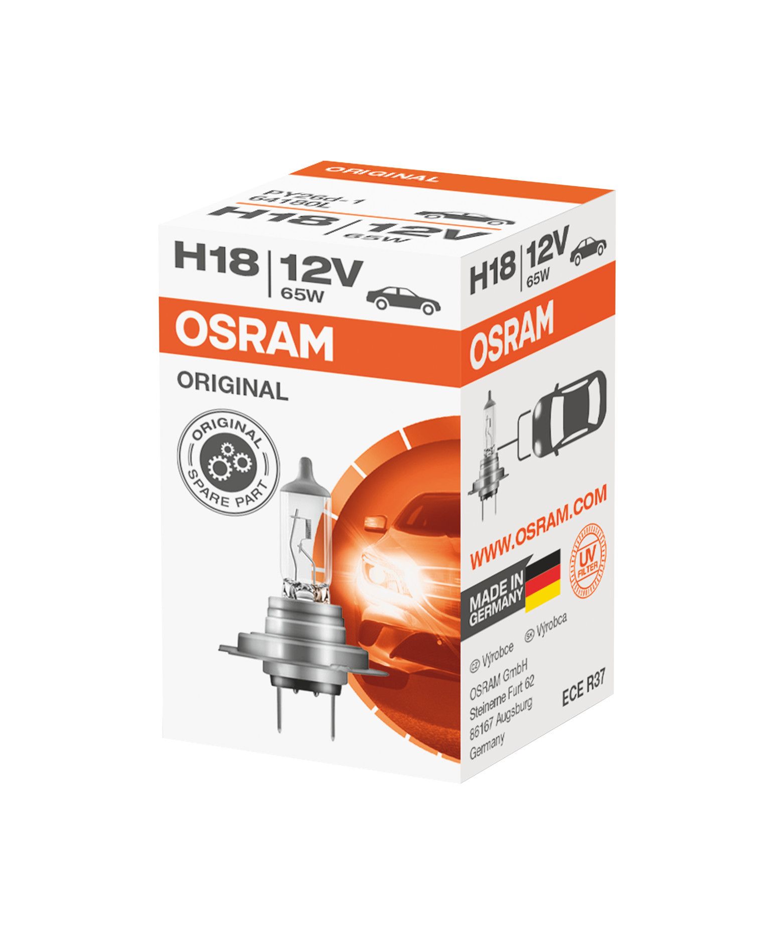 12V Original Line - H18 - 65W - PY26d-1 - 1 pz - Scatola - Image 4