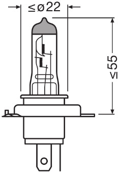12V Cool Blue Boost - (H4) - 100/90W - P43t - 2 pz - Scatola - Image 4