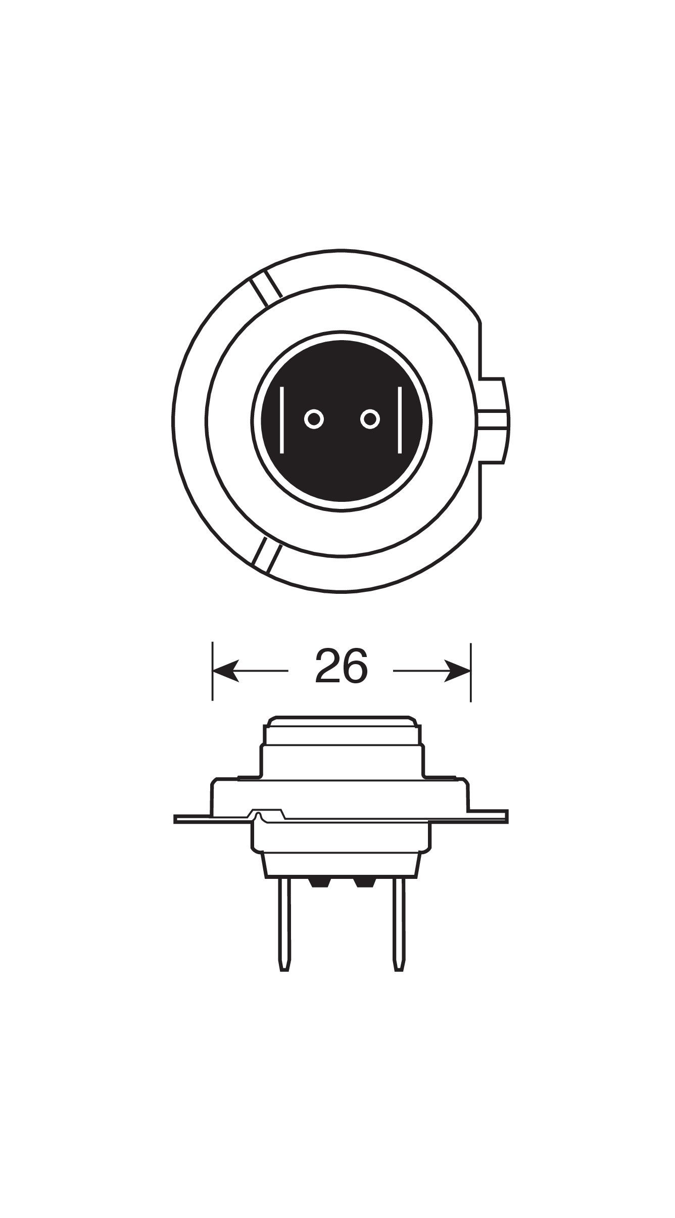 24V Original Line - H7 - 70W - PX26d - 1 pz - Scatola - Image 3