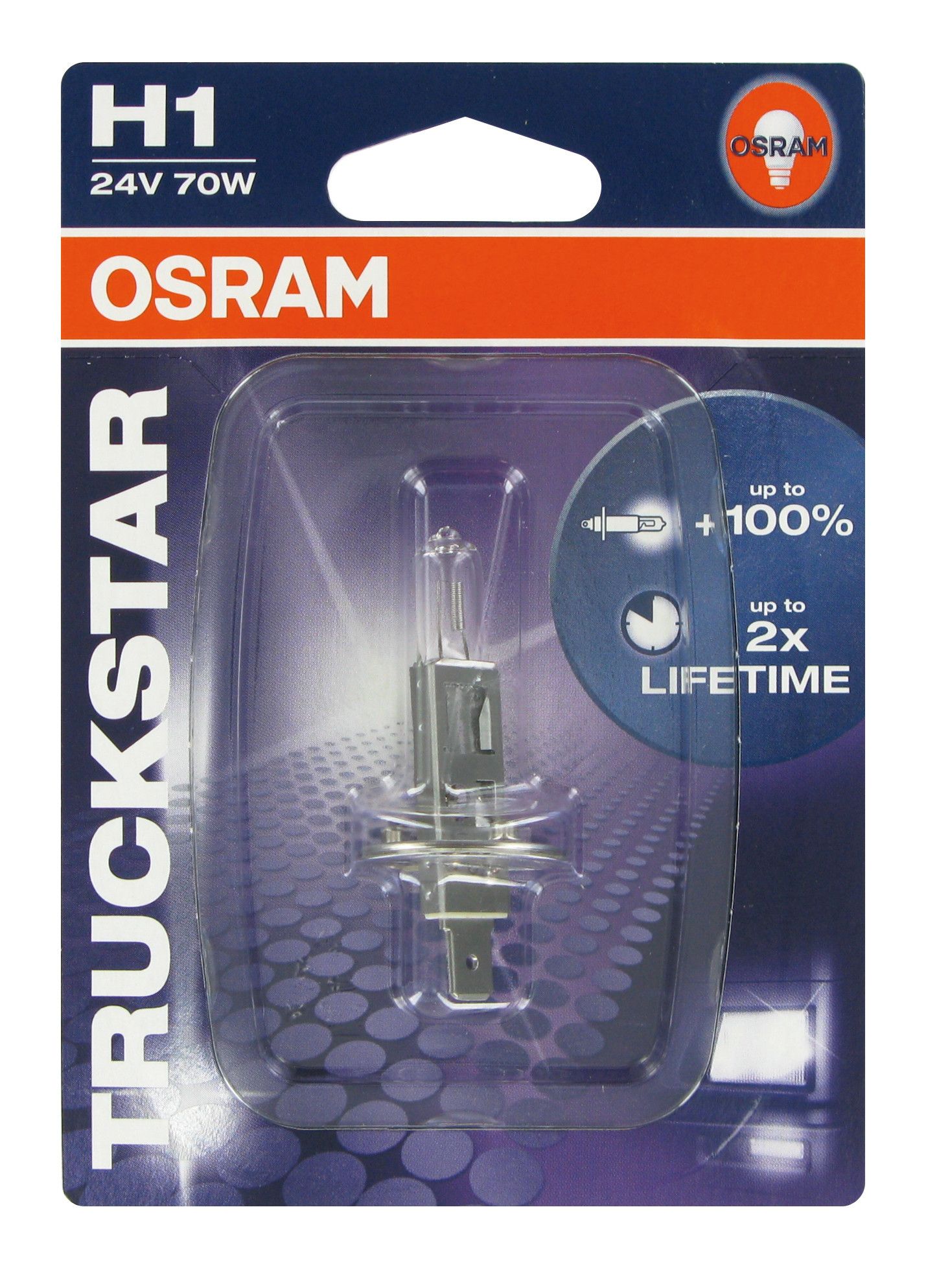 24V Truckstar - H1 - 70W - P14,5s - 1 pz - Blister - Image 4