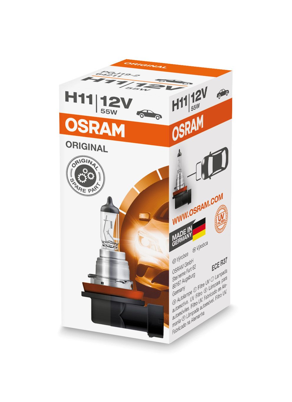 12V Original Line - H11 - 55W - PGJ19-2 - 1 pz - Scatola - Image 4