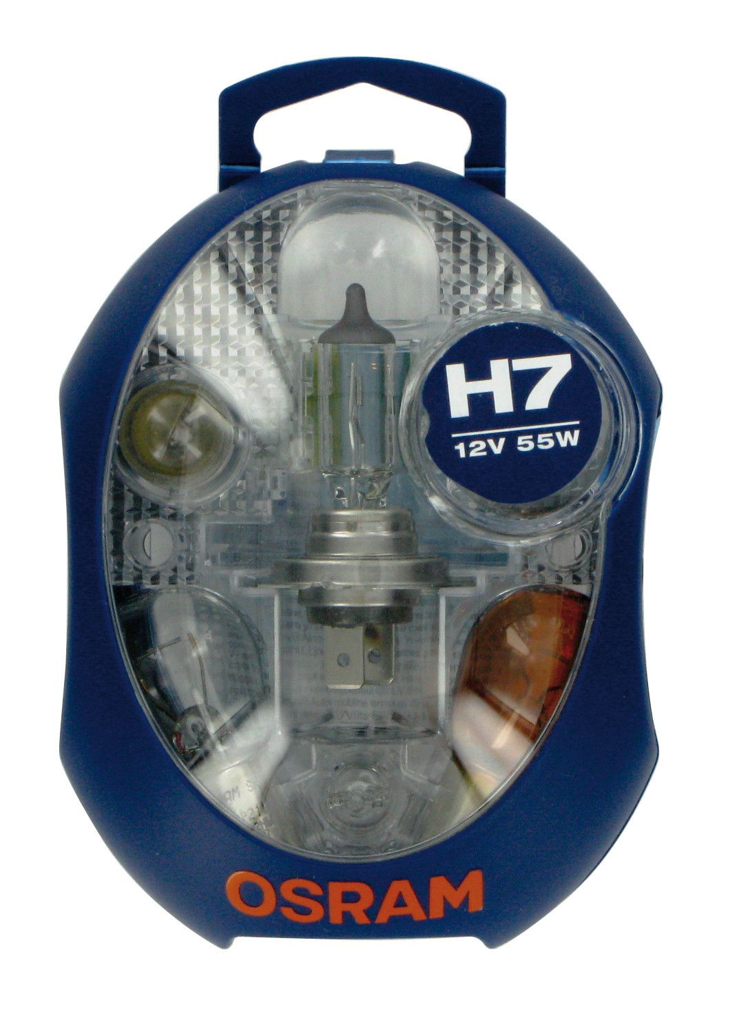12V Kit Lampade di ricambio 12V - 1 pz - Scatola Plast. - H7