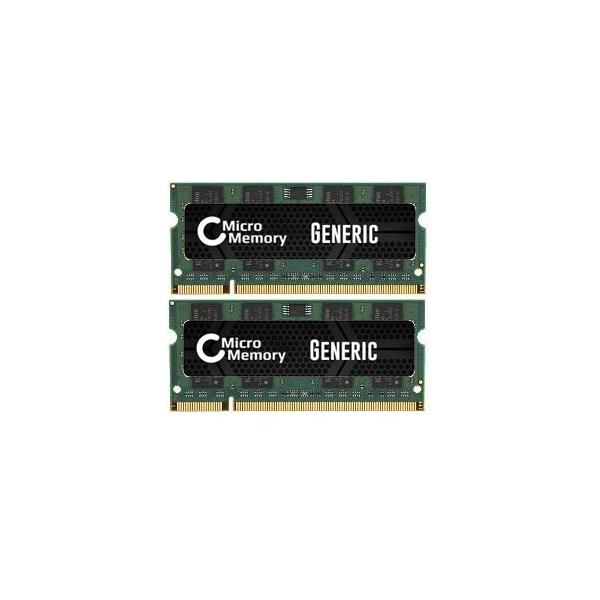 CoreParts MMG2491/4GB memoria 2 x 2 GB DDR2 (4GB Memory Module 800Mhz DDR2 - Major SO-DIMM - KIT 2x2GB - 800MHz DDR2 MAJOR SO-DIMM - KIT 2x2GB - Warranty: 120M)