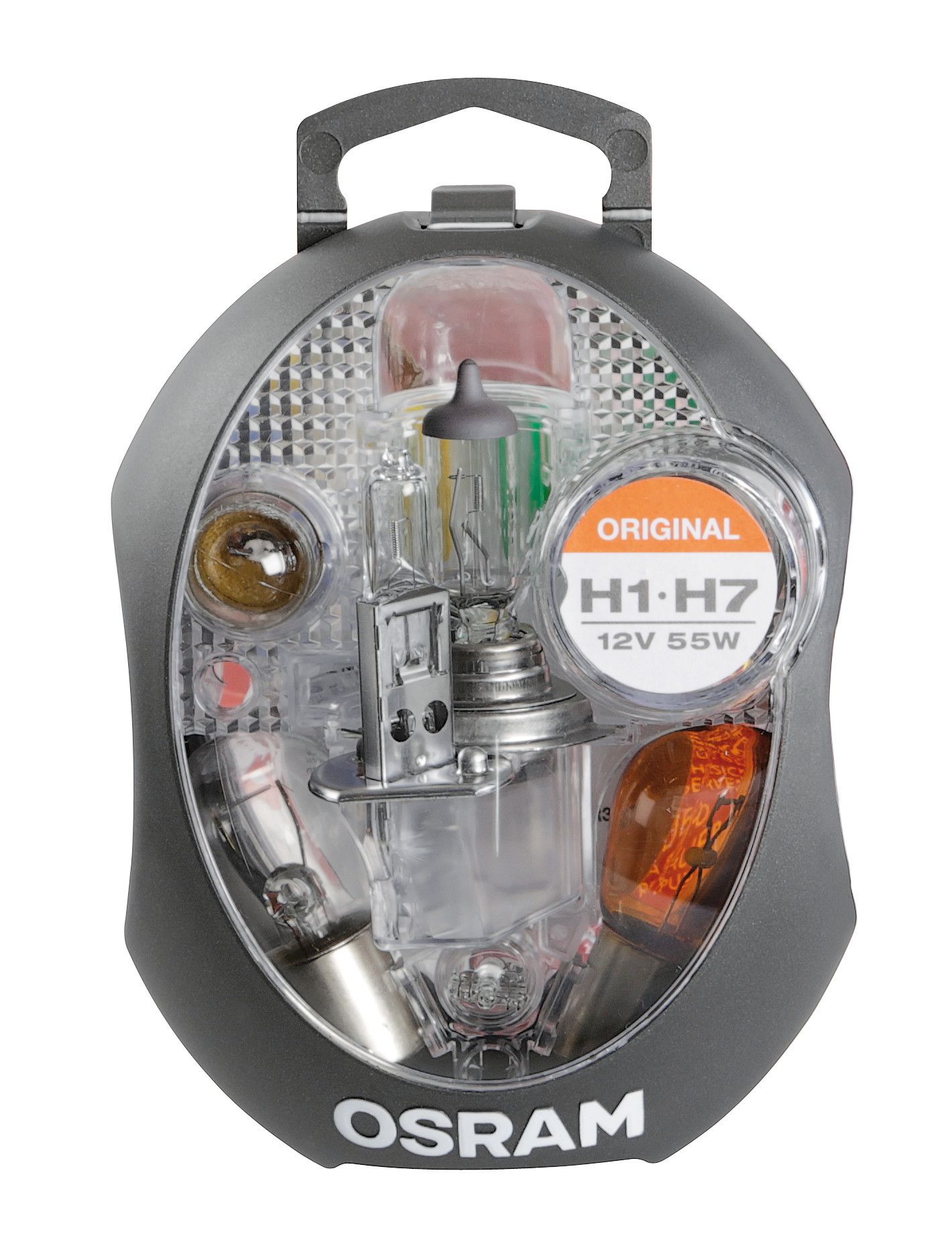 Kit Lampade di ricambio 12V - Scatola Plast. - H1/H7