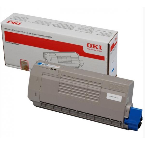 OKI Cyan Toner Cartridge cartuccia toner Originale Ciano (OKI C710/C711 CYAN TONER 11.5K)