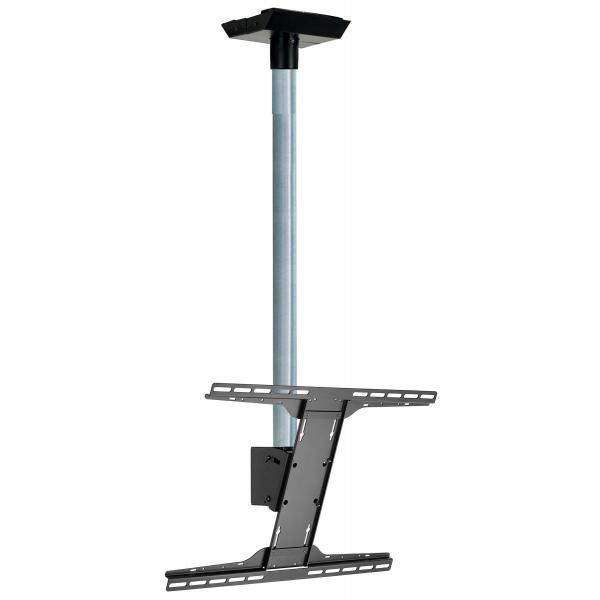 Peerless MOD-FPSKIT200-CPF Supporto per display espositivi 190,5 cm [75] Nero, Cromo (MOD-FPSKIT200 - Flat Panel Single Screen Kit 2M with MOD-CPF - Zinc)
