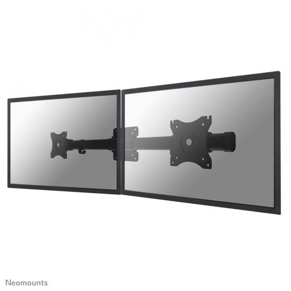 Neomounts FPMA-CB100BLACK Adattatore per braccio monitor a doppia traversa 10-27 (FPMA-CB100BLACK, Dual - Crossbar Monitor Adapter Arm - from 1 to 2 Monitors, 10-27, 0-10 kg/Monitor, VESA 75x75-100x1