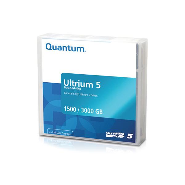 Quantum MR-L5MQN-01 supporto di archiviazione di backup Nastro dati vuoto 1,5 TB LTO 1,26 cm (Data Cartridge LTO-5 - MR-L5MQN-01, LTO, 1500 GB, - 3000 GB, 10 - 45 ?C, 10 - 80%, 16 - 25 ?C - Warranty: