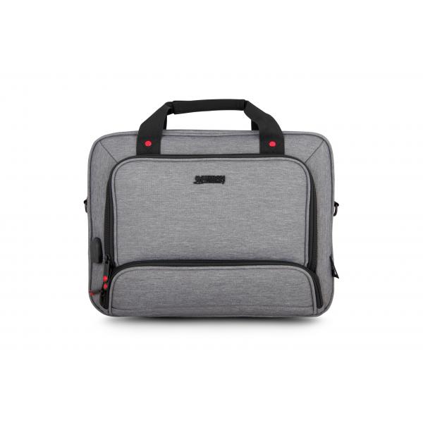 Urban Factory Mixee 35,6 cm [14] Valigetta ventiquattrore Grigio, Rosa (MIXEE EDITION TOPLOADING LPTP - BAG 14.1IN GREY)