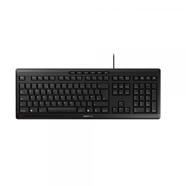 Contour Design STREAM tastiera Ufficio USB QWERTY Inglese UK Nero (CHERRY Keyboard STREAM [UK] black)