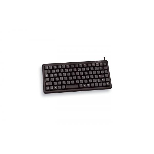 CHERRY G84-4100 tastiera Universale USB QWERTY Inglese US Nero (CHERRY G84-4100 COMPACT KEYBOAR - US LAYOUT BLACK) - Versione Tedesca