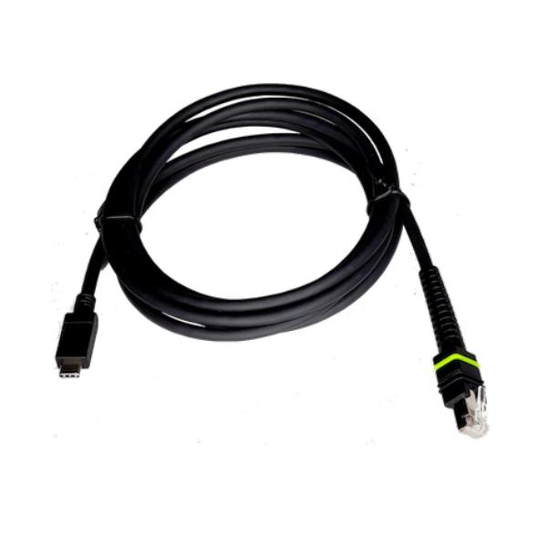 Zebra CBA-U61-S07ZAR lettero codici a barre e accessori Cavo di carica (SHIELDED USB CABLE 2M SERIES C - CONNECTOR STRAIGHT BC1.2 HIGH CU)