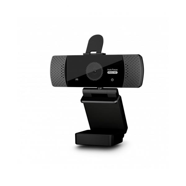 Urban Factory WEBEE webcam 2,1 MP 1920 x 1080 Pixel USB 2.0 Nero (WEBEE PRO WEBCAM USB FULL HD - 1080P 2M PIXELS AUTOFOCUS)