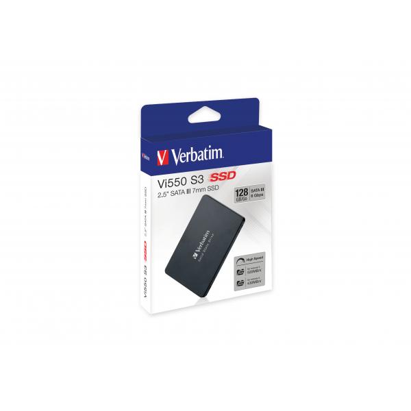 Verbatim Vi550 S3 SSD 128GB (Verbatim Vi550 - 128GB - SATA 6 Gb/s)