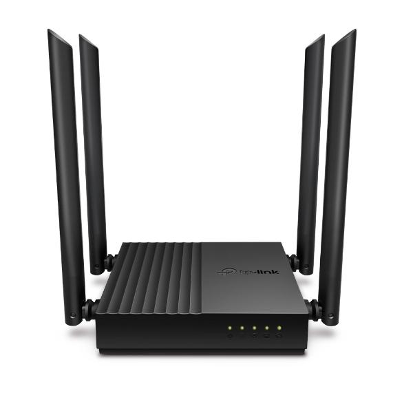 TP-Link Archer C64 router wireless Gigabit Ethernet Dual-band [2.4 GHz/5 GHz] Nero (Wireless Router Gigabit - Ethernet Dual-Band [2.4 Ghz / - 5 Ghz] Black - Warranty: 12M)