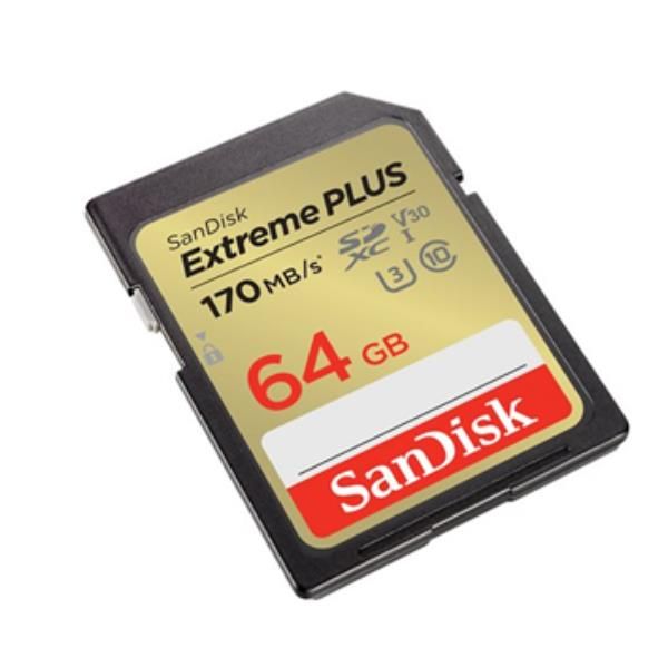 SanDisk SDSDXW2-064G-GNCIN memoria flash 64 GB SDXC Classe 10 (SanDisk Extreme PLUS - flashhukommelse)