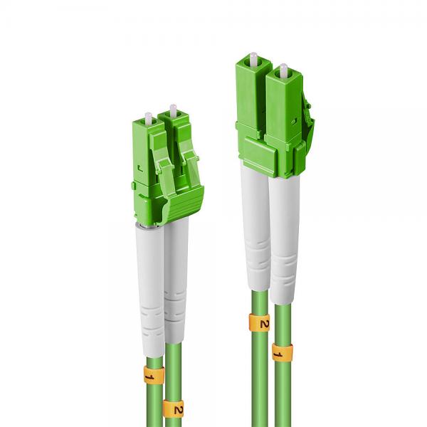 Lindy 46316 cavo InfiniBand e in fibra ottica 20 m LC Verde (20m Fibre Optic Cable LC/LC, - 50/125?m, OM5 - Warranty: 120M)