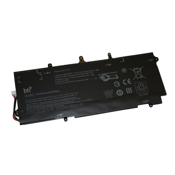 BTI 722297-005 Batteria (BTI 42Wh 3 cell 722297-005 compatible battery for HP - COMPAQ ELITEBOOK FOLIO 1040 G2 ELITEBOOK FOLIO 1040 G1 ELITEBOOK FOLIO 1040 G0)