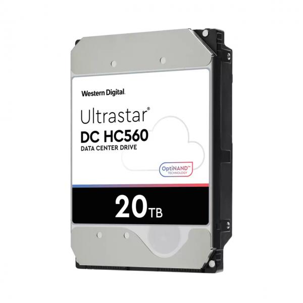 Western Digital Ultrastar DC HC560 disco rigido interno 20 TB 7200 Giri/min 512 MB 3.5 SATA (Ultrastar DC HC560 3.5 20000 - GB Serial ATA - Warranty: 12M)