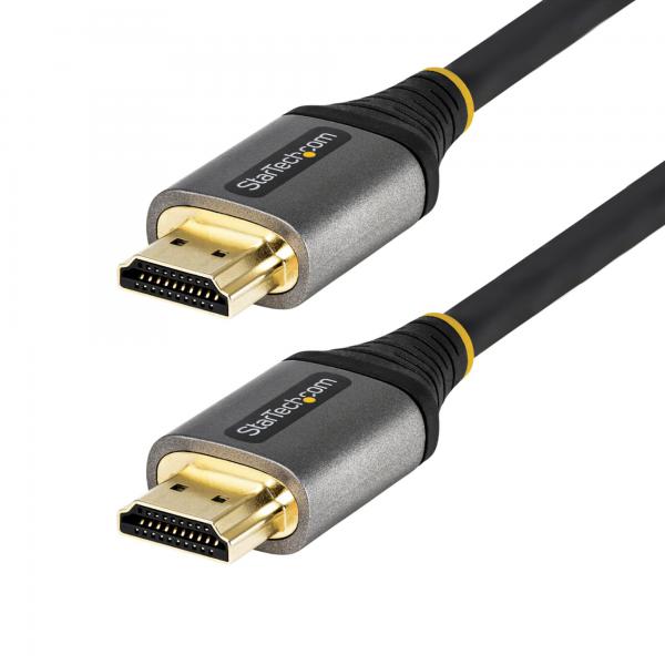 StarTech.com Cavo HDMI 2.1 8K da 4m - Cavo HDMI Certificato ad Alta Velocità 48 Gbps - 8K 60Hz/4K 120Hz HDR10+ eARC - Cavo HDMI 8K Ultra HD per Monitor/TV/Display - Rivestimento Flessibile in TPE (12
