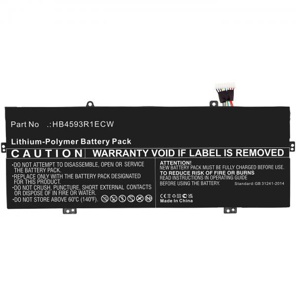CoreParts MBXLP-BA0011 ricambio per laptop Batteria (Laptop Battery for Huawei - 45.60Wh 7.6V 6000mAh 45.60Wh - Li-Polymer 7.6V 6000mAh Black for book X Pro i5-8250U 256GB, book X Pro - Warranty: 12M