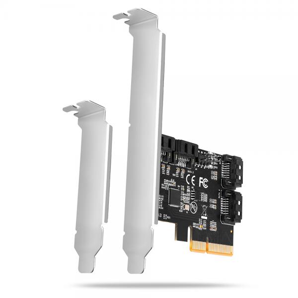 Axagon PCES-SA4X4 scheda di interfaccia e adattatore Interno SATA (AXAGON PCES-SA4X4 PCIe Controller 4x i)