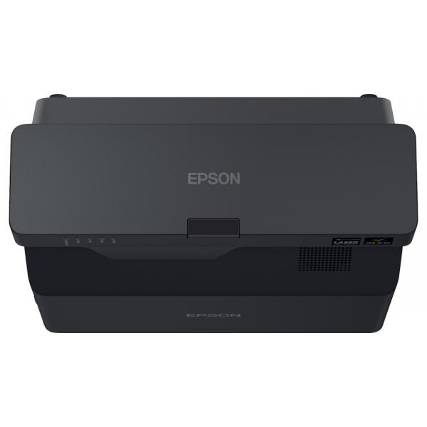 Epson EB-775F Proiettore a raggio ultra corto 4100 ANSI lumen 3LCD 1080p [1920x1080] Nero (EB-775F Projector - 4100 ANSI Lumens Full HD Laser Projector - Black)