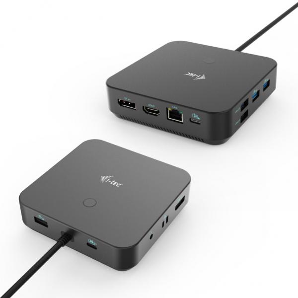 i-tec USB-C HDMI Dual DP Docking Station with Power Delivery 100 W (I-TEC USB-C HDMI+2X DP DOCK PD - I-TEC HDMI DUAL DP PD 100 W)