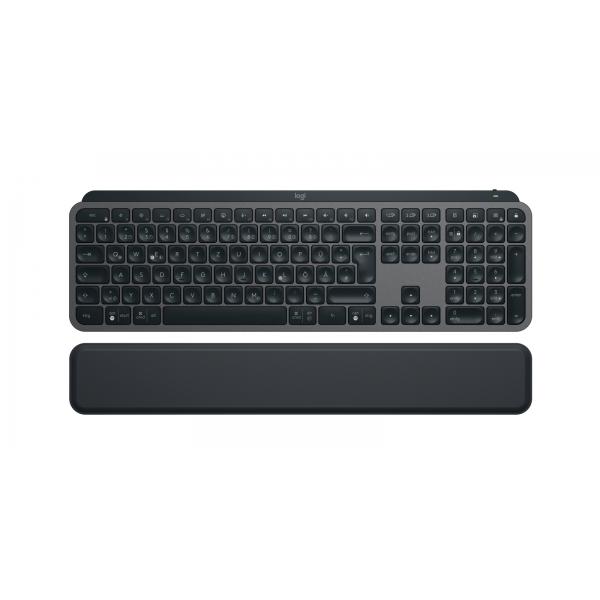 Logitech MX Keys S (MX KEYS S - GRAPHITE - DEU - BT - - N/A CENTRAL-419 PLUS PALMREST) - Versione Tedesca