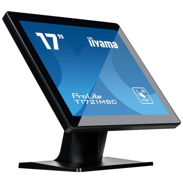 iiyama ProLite T1721MSC-B2 Monitor PC 43,2 cm [17] 1280 x 1024 Pixel SXGA LED Touch screen Da tavolo Nero (iiyama ProLite T1721MSC-B2 computer monitor 43.2 cm [17'])